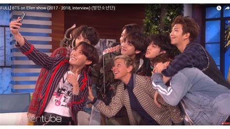 bts on ellen full episode.